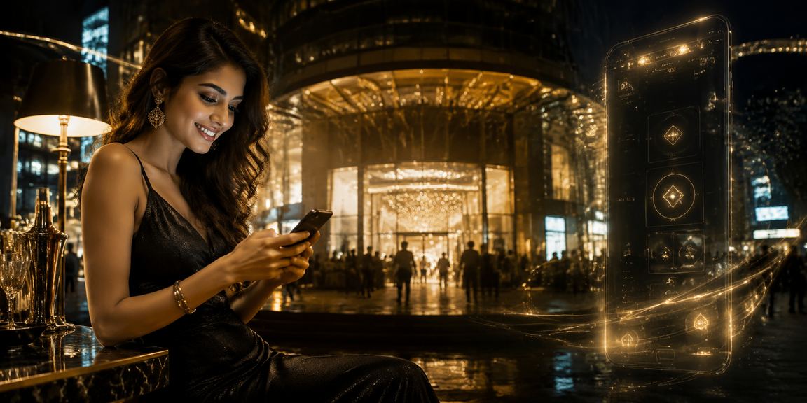 Delhi casino app with Indian model