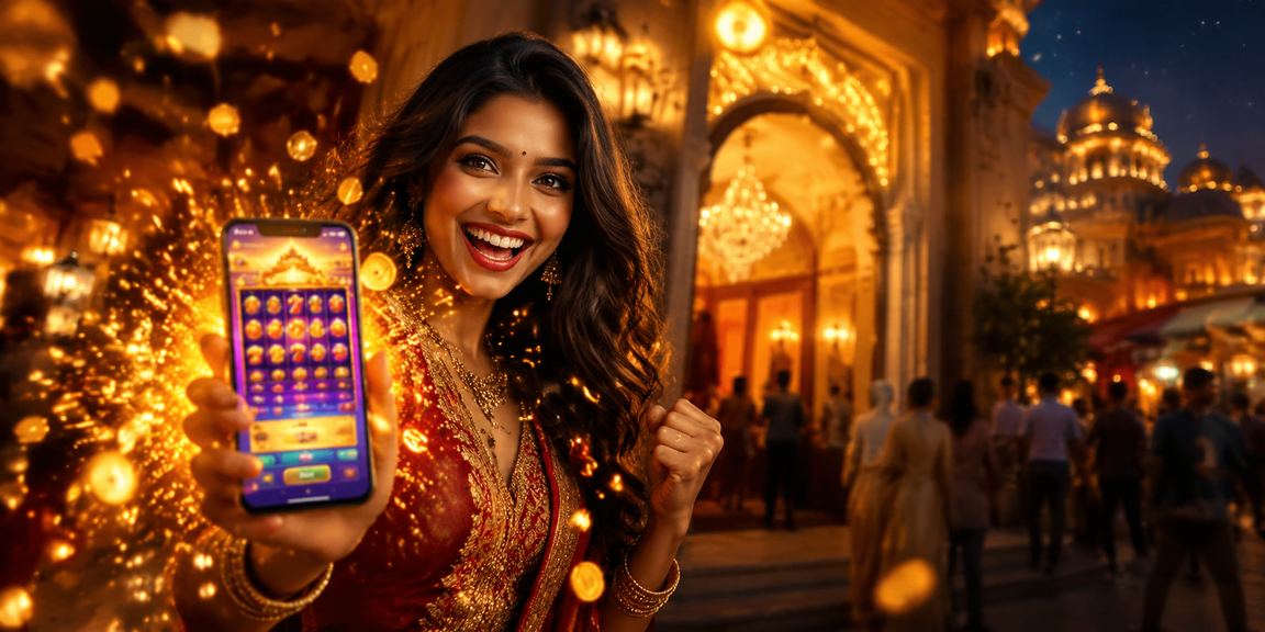 Teen Patti mobile play with night market Indian street vibe